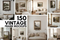 950+ Mega Frame Mockup Bundle