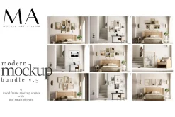 950+ Mega Frame Mockup Bundle