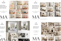 950+ Mega Frame Mockup Bundle