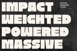 Megra | Modern Heavy Sans Serif Font