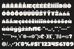 Megra | Modern Heavy Sans Serif Font