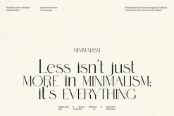 Mekgen Ligature Serif Font