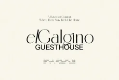 Mekgen Ligature Serif Font