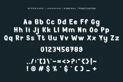 Mekopa - Food Font
