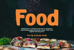 Mekopa - Food Font