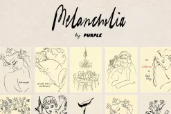 Melancholia - Minimalist Line Art