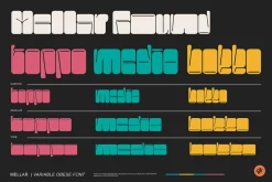 Mellar - Variable Obese Font