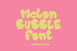 Melon & Mint – A Fresh Font Duo
