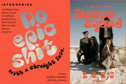 Melta - Bubble Groovy Font