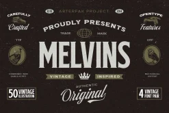Melvins - Font Set