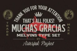 Melvins - Font Set
