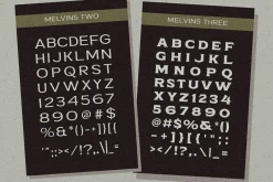 Melvins - Font Set