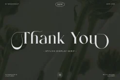Mending – Stylish Display Serif Font
