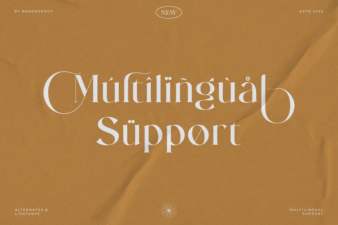 Mending – Stylish Display Serif Font
