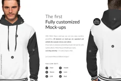 Men Hoodie Mock-ups Set FREE DEMO