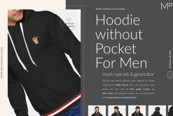 Men Hoodie Mock-ups Set FREE DEMO