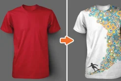 Men's Crew Neck Ghosted Templates