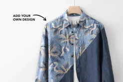 Men's long sleeve shirt Mockup
