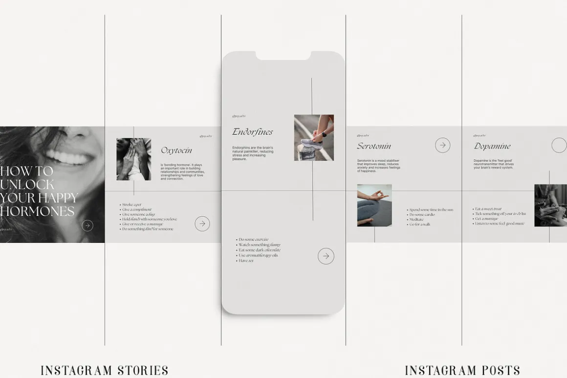 Mental Health Instagram Templates