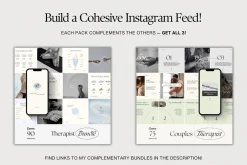 Mental Health Instagram Templates