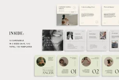 Mental Health Instagram Templates