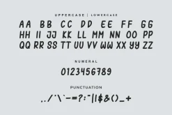 Menuvar Chalko - Chalk & Marker Font