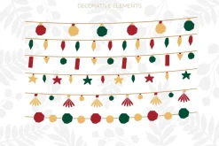 Meowy Christmas • cards & elements