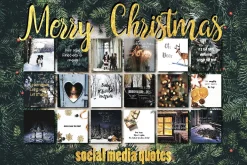 Merry Christmas quotes social media