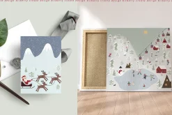 Merry Christmas scene creator