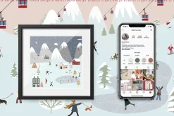 Merry Christmas scene creator