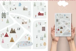 Merry Christmas scene creator