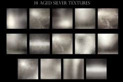 Metallic textures bundle