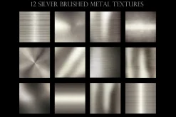Metallic textures bundle