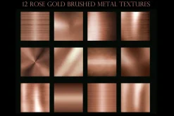 Metallic textures bundle