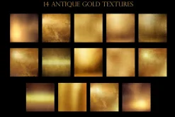 Metallic textures bundle