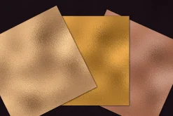 Metallic foil digital paper