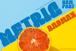 Metric Badway - Retro Font