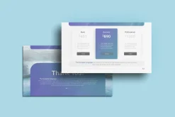 Metro Pitch deck Powerpoint Template