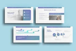 Metro Pitch deck Powerpoint Template