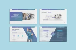 Metro Pitch deck Powerpoint Template