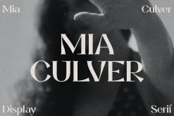 Mia Culver – Cool Display Serif