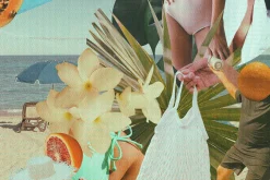 Miami Beach Collage Elements