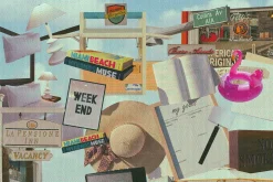 Miami Beach Collage Elements