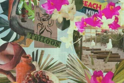 Miami Beach Collage Elements