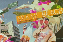Miami Beach Collage Elements