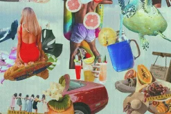 Miami Beach Collage Elements