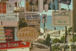 Miami Beach Collage Elements