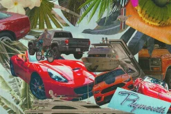 Miami Beach Collage Elements