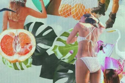 Miami Beach Collage Elements