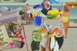 Miami Beach Collage Elements